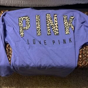 PINK Victoria's Secret long sleeve  Bold Animal Print